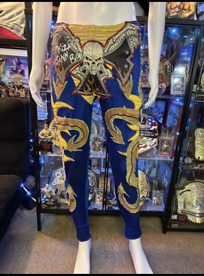 Kizarny Sinn Bodhi Ring Worn Tights Wrestling Signed WWE WWF TNA RARE 