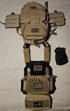 Plate Carrier Vest Loadout S/M (Everything You Need In One Piece)