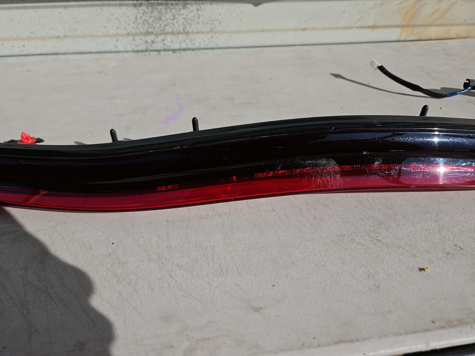 2017 2018 Toyota Prius Prime Full Led Center Brake Tail Light Used Oem