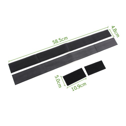 4Pcs Nylon 60cm Car Trunk Organizer Fixing Belt Storage Bag Tape Accessories Kit - Picture 5 of 11