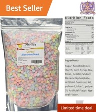 Cereal Marshmallows 1 lb Dehydrated Colorful Topping for Baked Goods Snacks