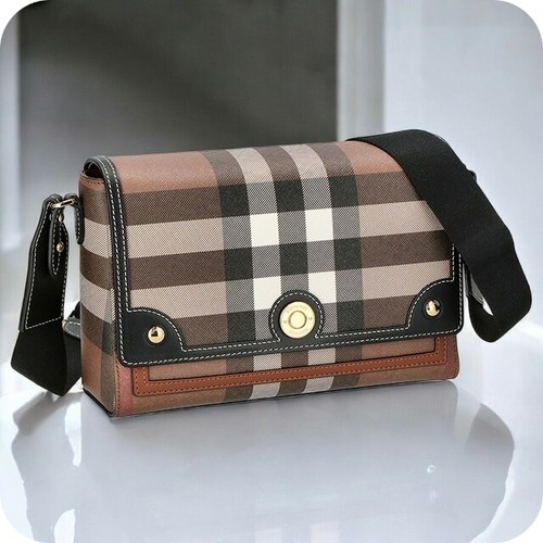 Burberry Shoulder Bag for Women Brand BURBERRY Check 8071385 Brown
