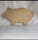 Vintage Pig Shape Formica Cutting Board Farmhouse  Kitchen Decor Wall Hanging — photo 2