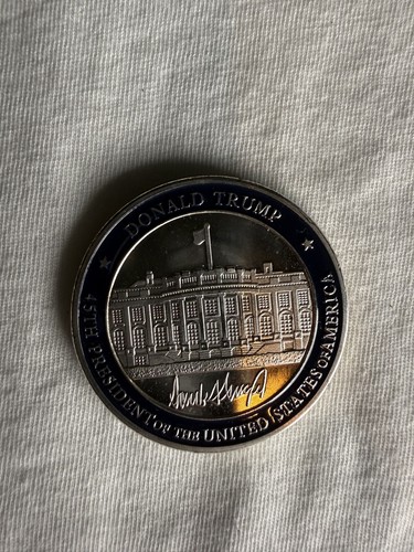 Commemorative Donald Trump Presidential inauguration challenge coin ...
