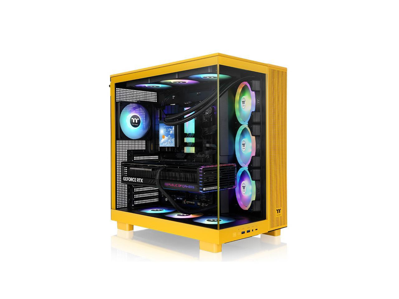 Thermaltake View 380 XL TG ARGB Вентиляторы ARGB Lite 4x120 мм в комплекте радиатор 360 мм 12890₽