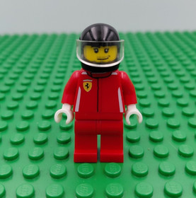 LEGO Speed Champions Ferrari LaFerrari Driver Minifigure (sc001) from Set 75899