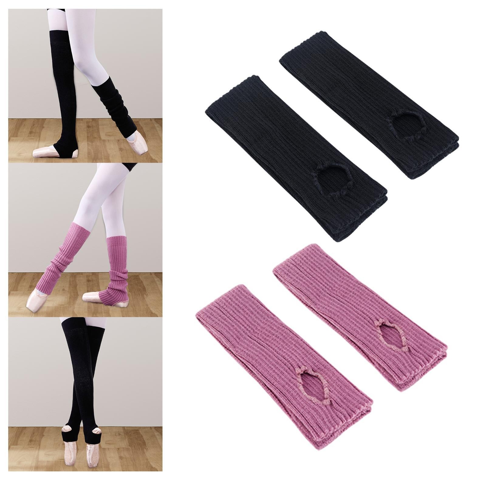 Jambières de Ballet Y2K, chaussettes sans pieds pour femmes, entraînement de