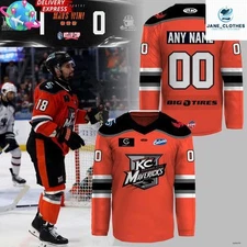 Personalized Kansas City Mavericks 2025 Kelly Cup Playoffs Hockey Shirt Unisex