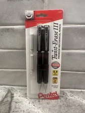 PENTEL Twist-Erase III Mechanical Pencils 0.9 mm thick pt. .9mm TWIST-ERASE 3