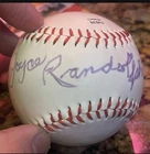 JSA COA JOYCE RANDOLPH "THE HONEYMOONERS" SIGNED BASEBALL
