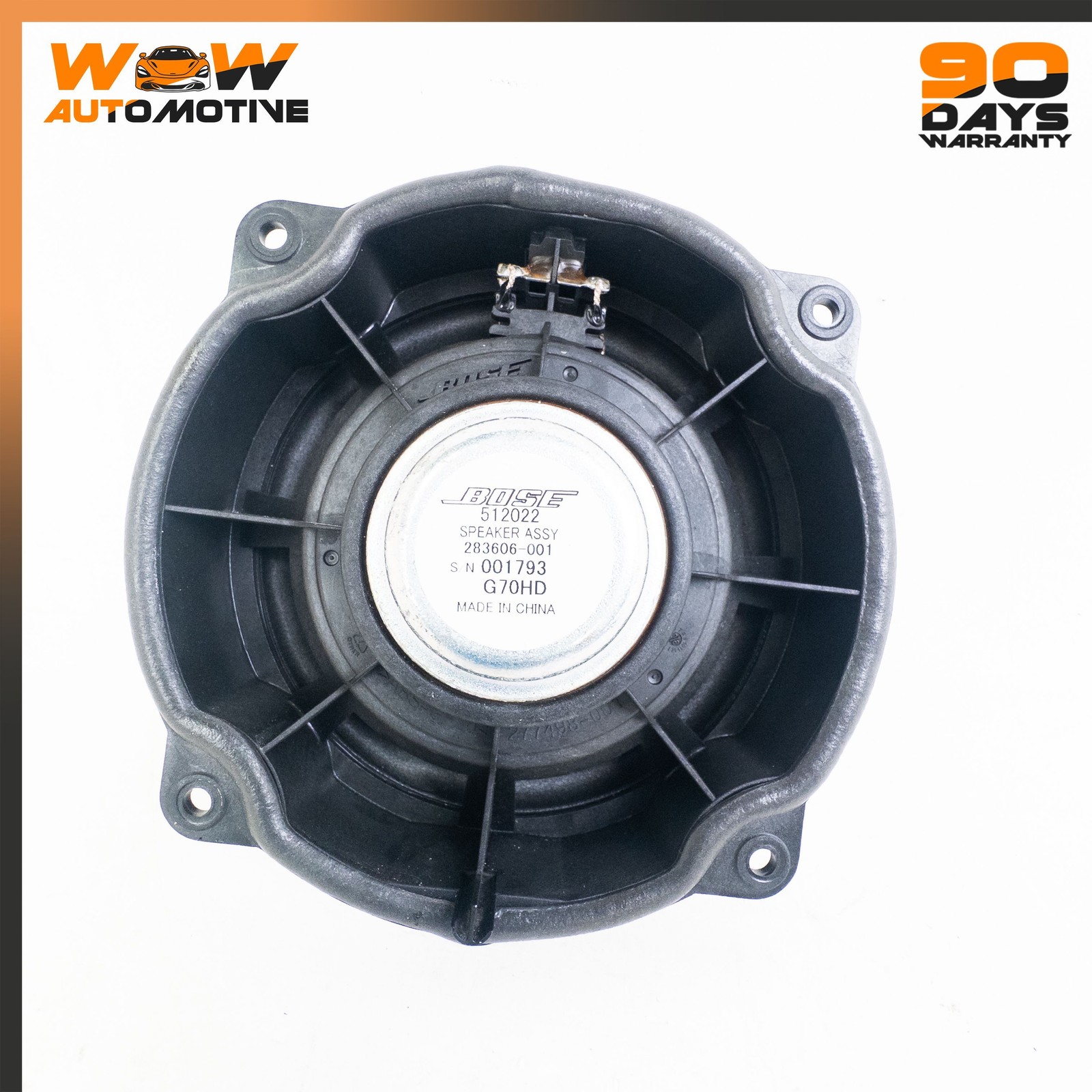 08-19 MASERATI GRANTURISMO FRONT REAR RIGHT LEFT SOUND SPEAKER BOSE SET OEM