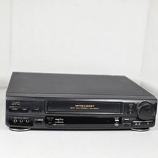 JVC VCR HR-J7002UM 4 Head HiFi Video Cassette Recorder Tested Working
