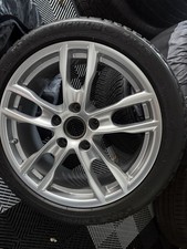 Set of 4 OEM Porsche 981 Boxster Cayman Wheel/rims  & Michelin Tires.