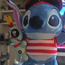 Disney Lilo  Stitch Pirate Stitch Plush Stuffed Animal Small 6-14 in 2024