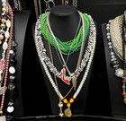 220 pc Antique Vintage Estate Costume Jewelry Some Signed. Lot 858 — photo 7