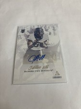 2019 Panini Luminance - Rookie Ink Justice Hill #RI-JH /349 (AU, RC)