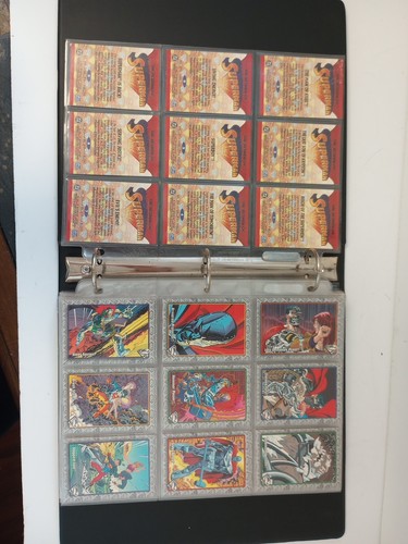 The RETURN OF SUPERMAN 1993 Skybox Complete Base Trading Card Set DC W/Binder - Picture 4 of 21