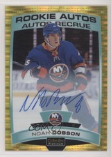 2019-20 O-Pee-Chee Platinum Rookie Autos Seismic Gold 25/25 Noah Dobson Auto 2ua