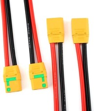 Amass 2 Pairs XT90S Pigtails XT90 Wire XT-90S...
