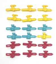Vintage Goody USA Plastic Animal Snap-Tight Barrette Lot of 18 Hair Clips