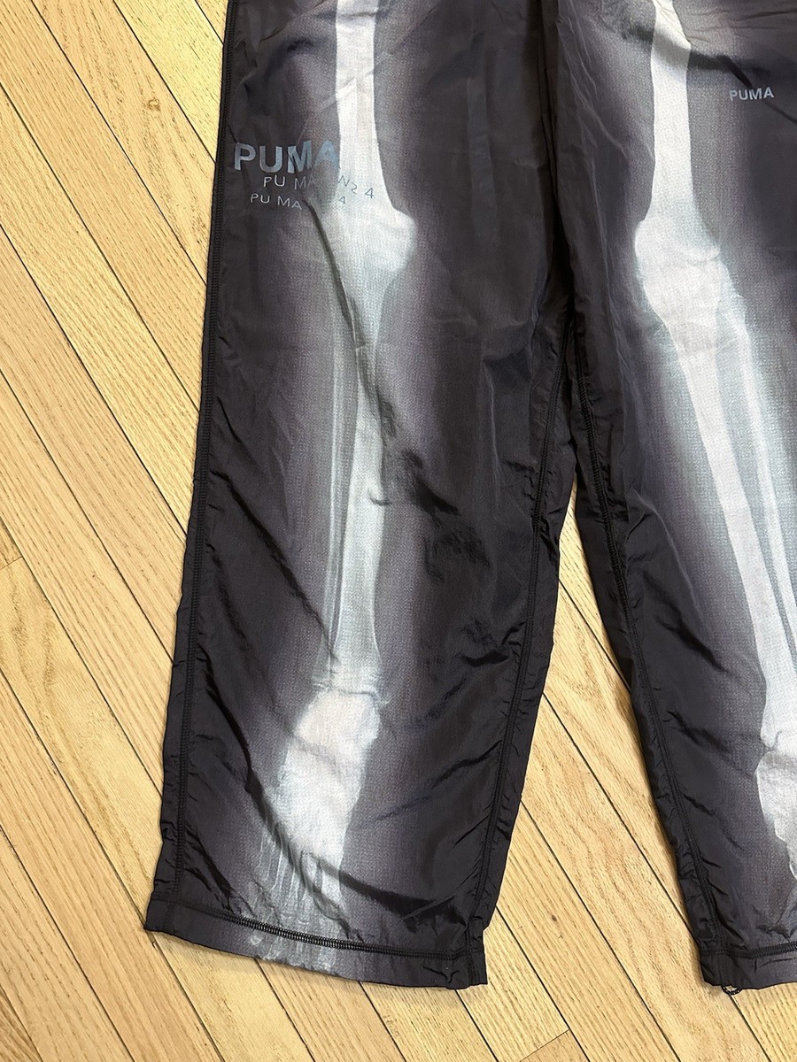 Puma x Aries Lightweight Pants 'Black' White Lightweight Puma x Aries Lightweight Pants 'Black' White Lightweight
