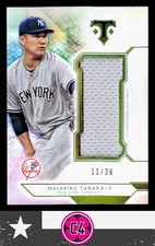 Masahiro Tanaka Relic Cards on the Way from Topps 8