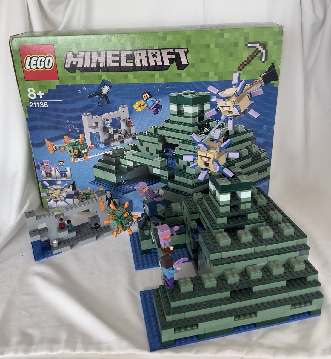 LEGO Minecraft: The Ocean Monument (21136) | eBay