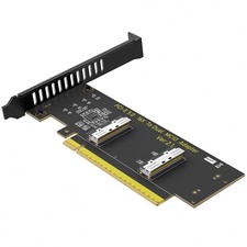 Dual MCIO to PCIe 5.0 X16 Adapter Converter Card