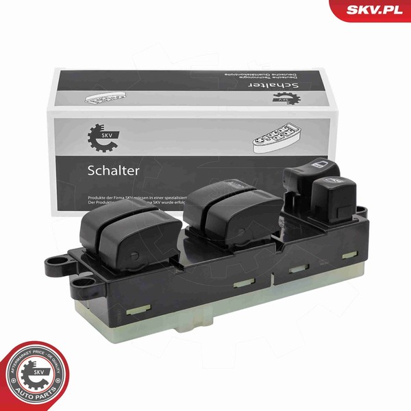 Esen SKV Schalter Fensterheber 37SKV521 FüR Nissan Trail 1 T30 4X4 Dci FWD-image