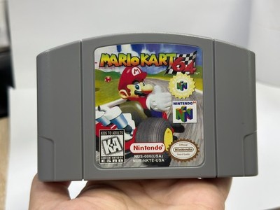 N64 Video Games For Nintendo 64 Console Marió Kart 64 Free Shipping