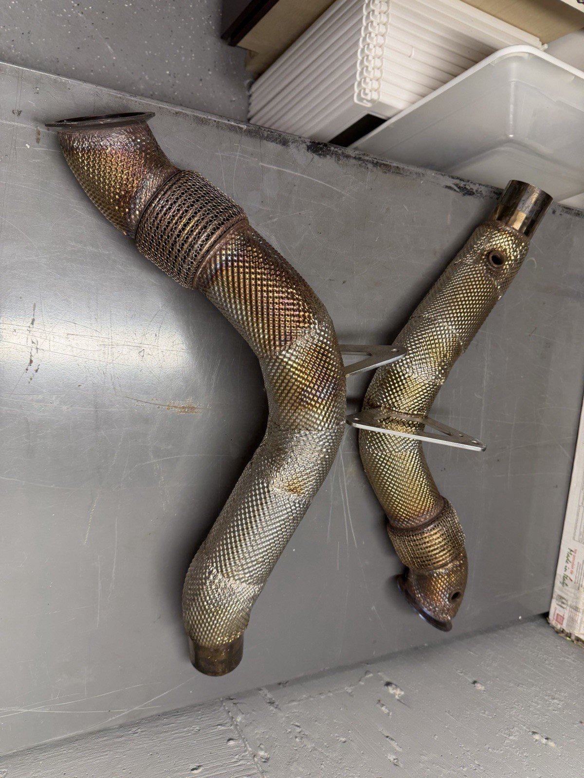 RYFT Ferrari 488 Exhaust Pipes