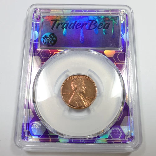 1940 S PCGS MS66 RD Red Trader Bea - Lincoln Wheat Penny Cent 1c Coin #58589B