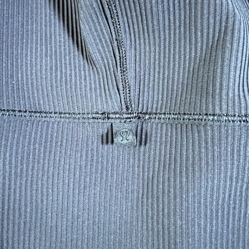 Lululemon Power Pivot geripptes Damen-Tanktop schwarz Größe 0 sportlich Training - Bild 5 von 5