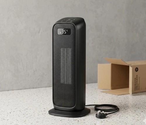 Morento Smart Ceramic Tower Space Heater Wi-Fi & Voice Control –BRAND NEW in Box
