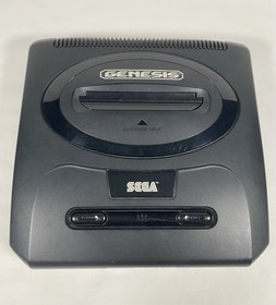 Sega Genesis Console MK-1631 Bundle Sonic NFR Barbie 2 Controllers Tested