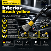 Koch Chemie Interior Brush Yellow Detailing Pinsel Innenraum Autopflege