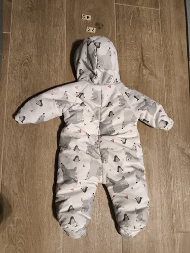 Baby Overall Schneeanzug Gr. 56 Topomini Neuwertig - Bild 2 von 2