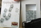 Set of 9 Sipping Chilling Stones Whiskey Rocks Grey Soapstone Instead of Ice NIB — photo 7