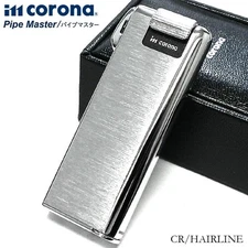 Gas Lighter im corona hairline silver pipe master gas injection im corona pipe