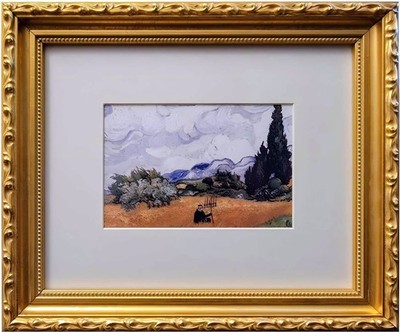 5x6 Museum-Quality Picture Frame, UV Acrylic, Backing, Available in 4 Finishes