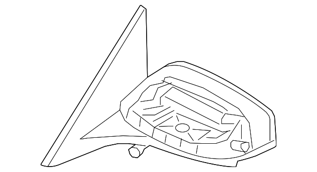Genuine Nissan Mirror Assembly 96302-9DD1A