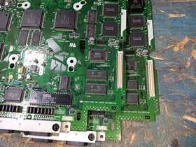 Sega Japan Saturn DEFECTIVE DONOR VA0 MOTHERBOARD'S x2-ISSUES-NO POWER-NO VIDEO