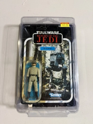 1983 Kenner STAR WARS Return of the Jedi AT ST DRIVER Sealed MOC figure