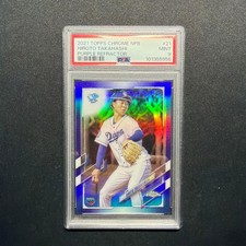 [OBO/MSG]   Topps Chrome Hiroto Takahashi Purple Refractor Rc