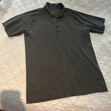 Lululemon Men’s Small Black dry fit Polo