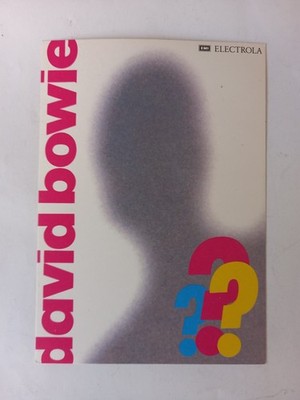 DAVID BOWIE Promo Postkarte, 90er J., orig. EMI Electrola, unbeschrieben, RAR !