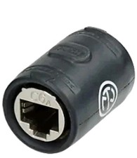 Neutrik NE8FFX6-W Ethercon CAT6A Feedthrough Coupler Adapter