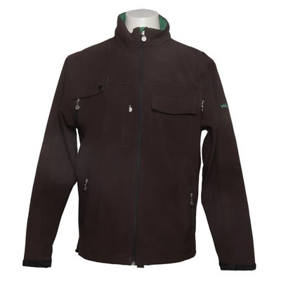 Alprausch, Softshelljacke, Herren, Größe: XL, Braun/Grün, Sonstiges #SrN