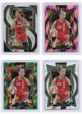 2025 Panini Select A'ja Wilson Parallel Lot(4) Las Vegas Aces