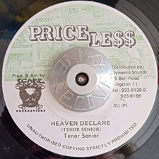 Tenor Senior - Heaven Declare (7", Single)